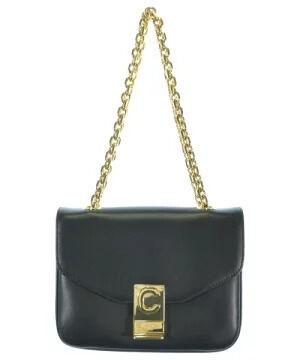 Celine Bag leather Shoulder Bag Black